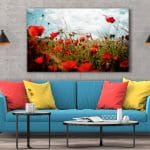 Tablou Canvas Maci în Lanul de Grâu
