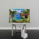 Tablou Canvas Mediterranean Landscape