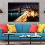 Tablou Canvas Night Light City
