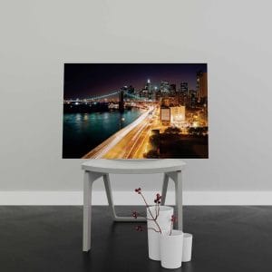 Tablou Canvas Night Light City