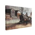 Tablou Canvas Old Western Town