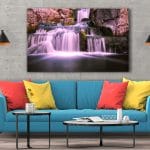 Tablou Canvas Pink Waterfall