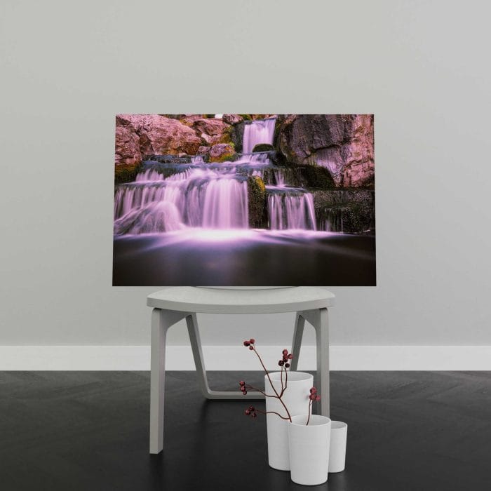 Tablou Canvas Pink Waterfall