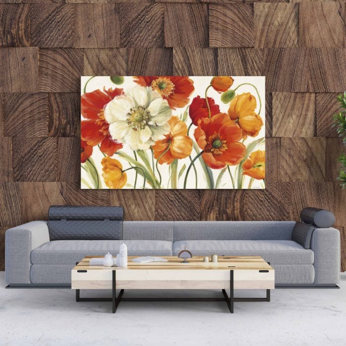 Tablou Canvas Poppies Melody