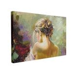 Tablou Canvas Portrait of the Exposed Girl