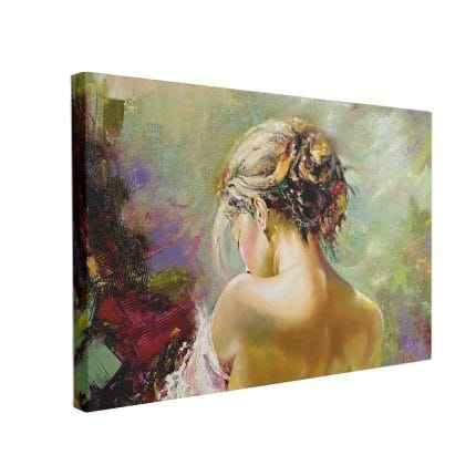 Tablou Canvas Portrait of the Exposed Girl