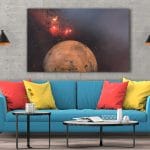 Tablou Canvas Red Planet