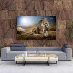 Tablou Canvas Regele Leu