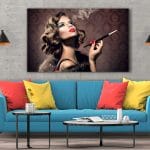 Tablou Canvas Retro Woman