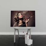 Tablou Canvas Retro Woman