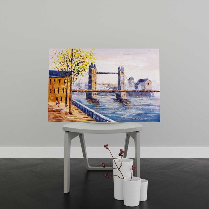 Tablou Canvas Street View of London I