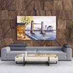 Tablou Canvas Street View of London I