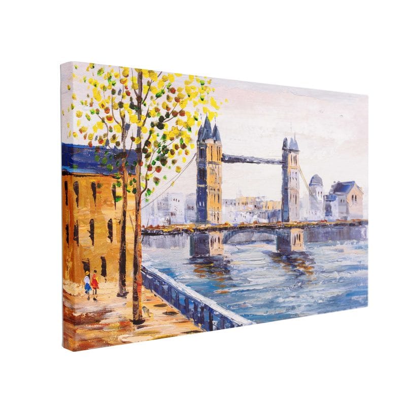 Tablou Canvas Street View of London I