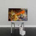 Tablou Canvas The Death of Pompeii