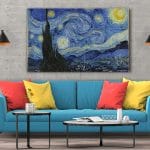Tablou Canvas The Starry Night by Vincent van Gogh