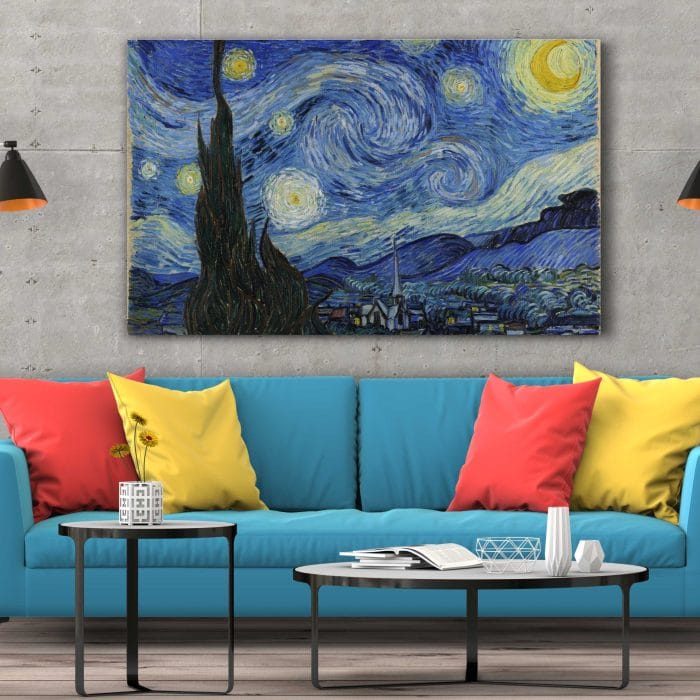 Tablou Canvas The Starry Night by Vincent van Gogh