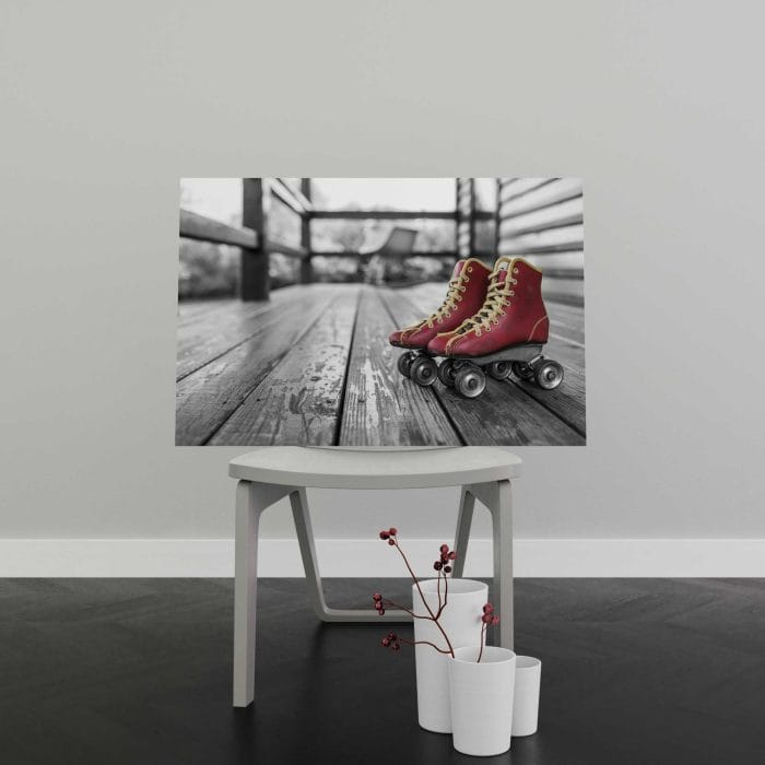 Tablou Canvas Vintage Roller Skating