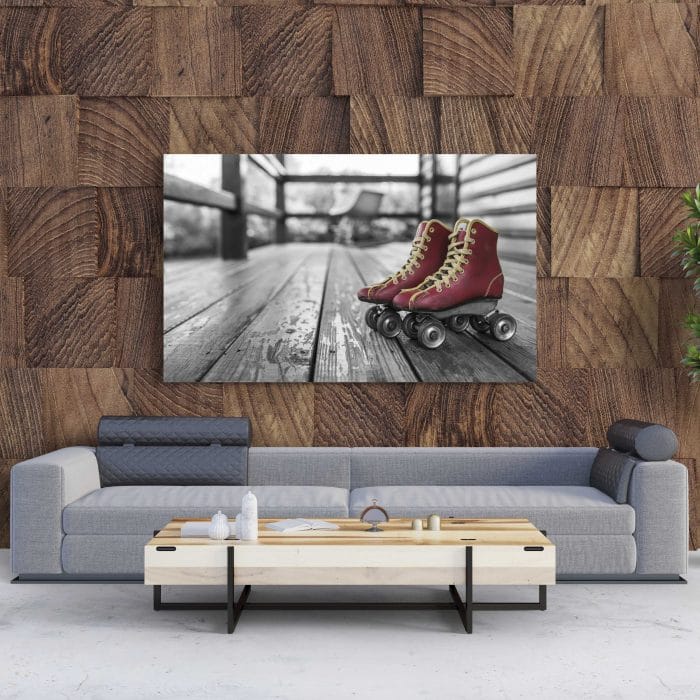 Tablou Canvas Vintage Roller Skating
