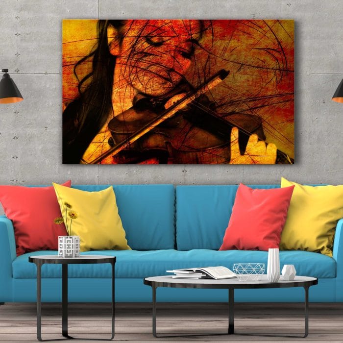 Tablou Canvas Violin Music