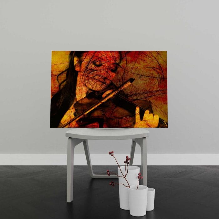 Tablou Canvas Violin Music