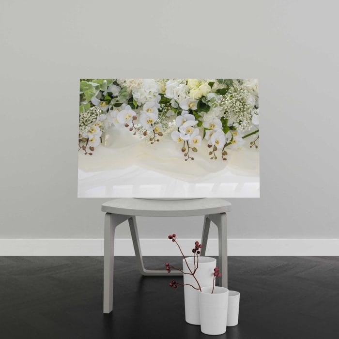 Tablou Canvas White Orchid Arrangement