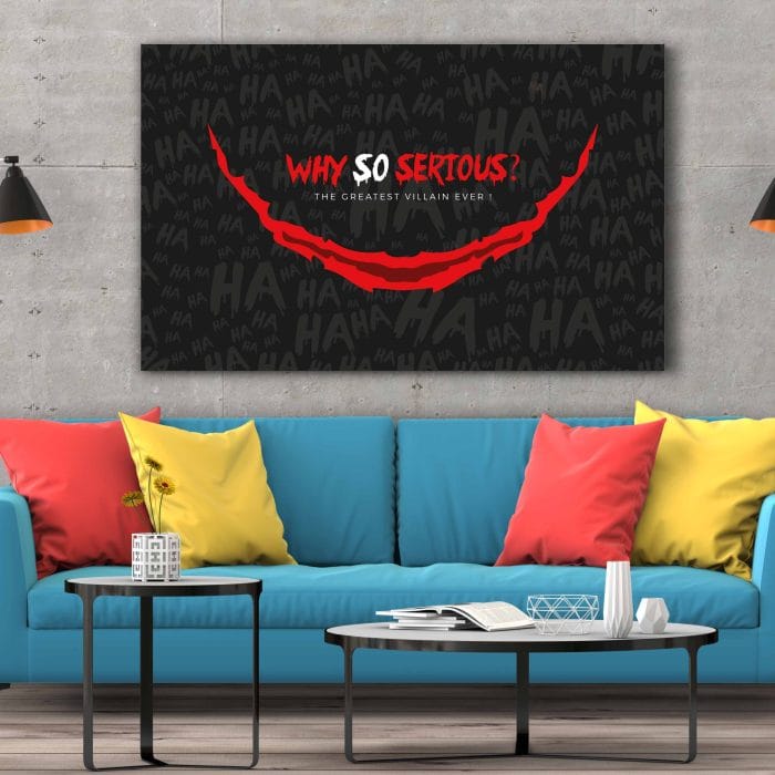 Tablou Canvas Why So Serios