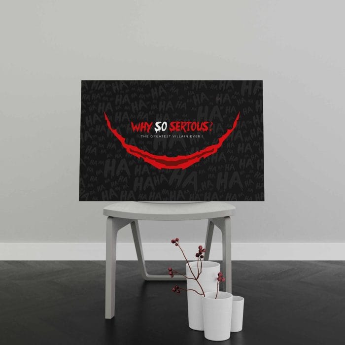 Tablou Canvas Why So Serios