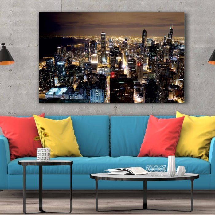 Tablou Canvas Zgârie-Norii din Chicago