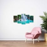 Tablou MultiCanvas Cascada Huay Mae Kamin