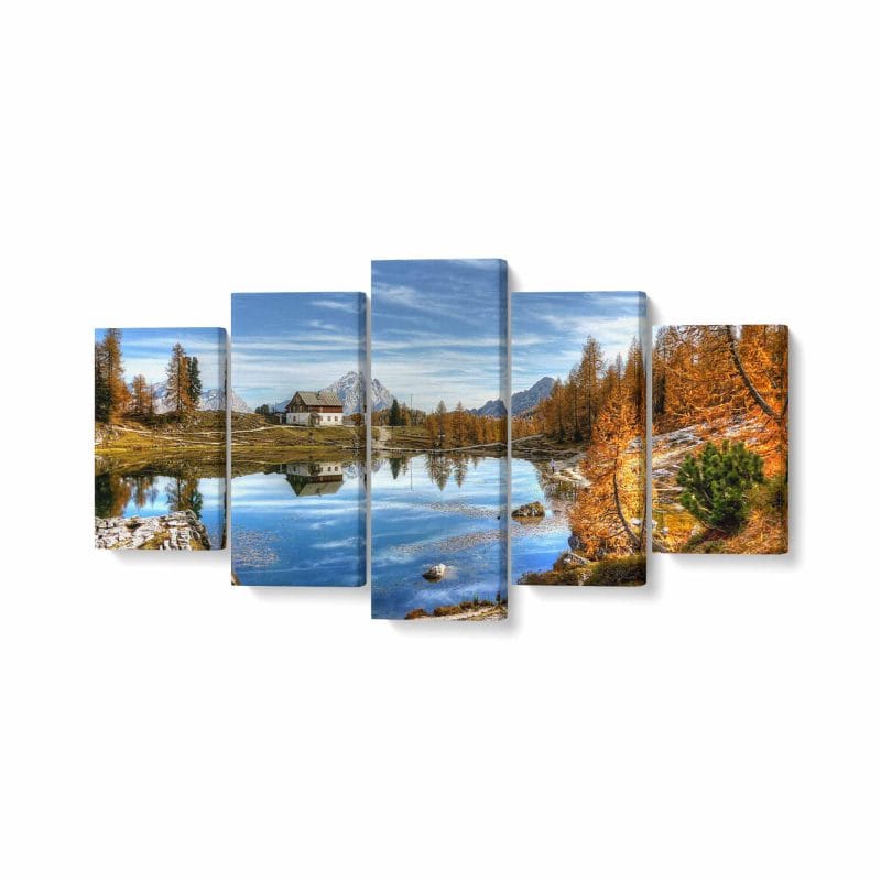 Tablou MultiCanvas Dolomites Mountain