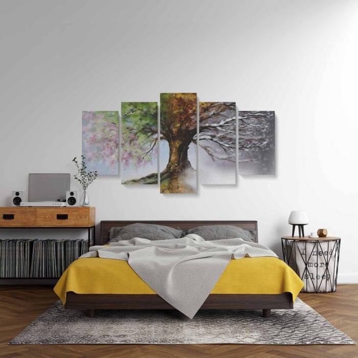 Tablou MultiCanvas Four Season Tree