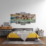 Tablou MultiCanvas Painted Horse