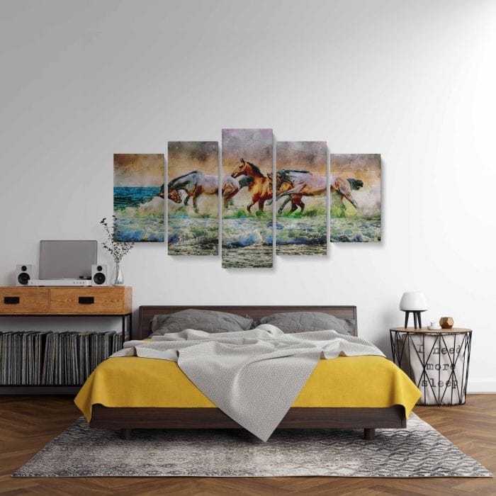 Tablou MultiCanvas Painted Horse