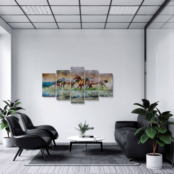 Tablou MultiCanvas Painted Horse