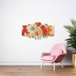 Tablou MultiCanvas Poppies Melody I