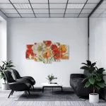 Tablou MultiCanvas Poppies Melody I
