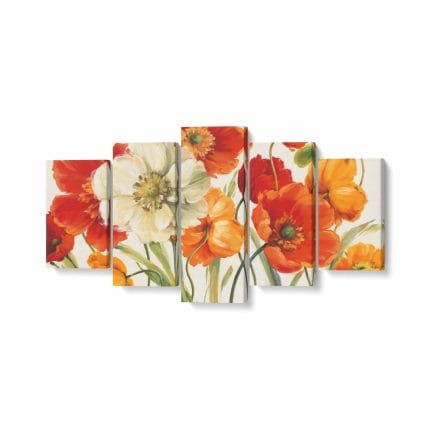 Tablou MultiCanvas Poppies Melody I