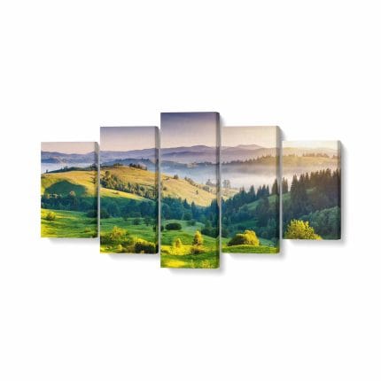 Tablou MultiCanvas Tree Mountain